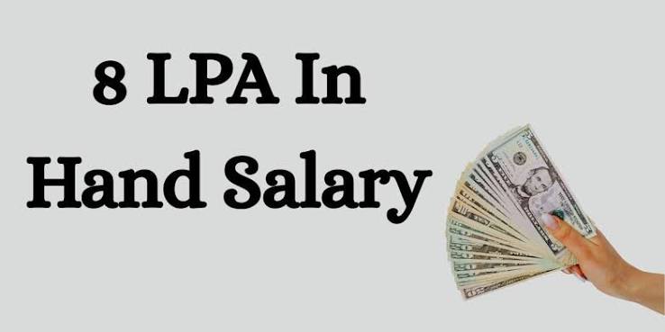 8 LPA In Hand Salary 2026